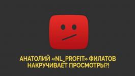 Анатолия NL_Profit Филатова обвиняют в накрутке просмотров на YouTube и Twitch