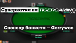 Игрок «gerrywoo» спонсирует NL1K на Tigergaming со статами 85/32/17