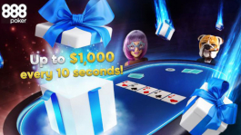 Лови подарки до $1,000 в новой акции 888poker Made To Go Turbo Drops