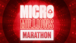 MicroMillions Marathon на PokerStars: 107 турниров за четыре дня