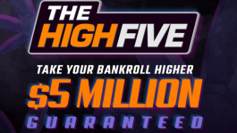 The High Five — новая серия PokerKing с гарантией $5M для любителей отдохнуть