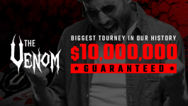 The Venom с гарантией $10M пройдёт на PokerKing с 23 июля