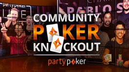 На partypoker разыграли более $20,000 и специальные призы в турнире Community Knockout